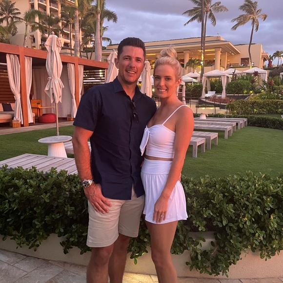 Small white Susana Monaco 2-piece short and top set - Picture 5 of 6